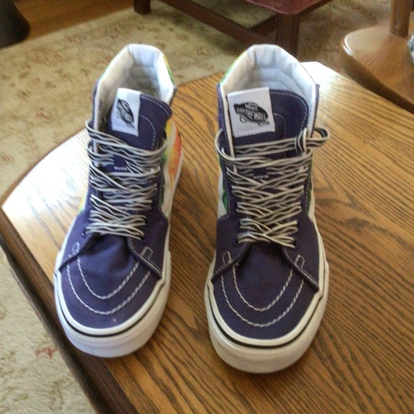 Vans Shoes - Vans Off the Wall X Crayola  SK-8 Hi Mashup Melt sz Womens 5.5